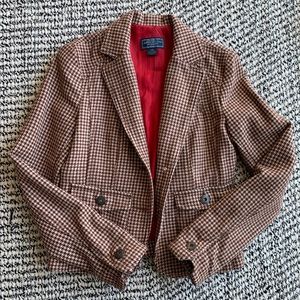 American Eagle Houndstooth Blazer